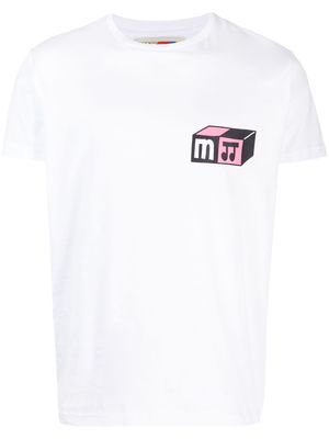 MODES GARMENTS logo-print cotton T-shirt - White