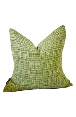 MODISH DECOR PILLOWS Tweed Pillow Cover in Green Tones