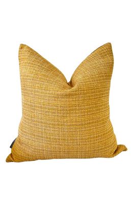MODISH DECOR PILLOWS Tweed Pillow Cover in Yellow Tones