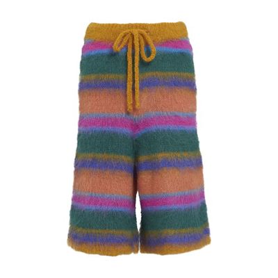 Mohair Cropped Pants