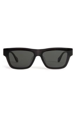 Mohala Eyewear Keahi 65mm Low Nose Bridge Wide Width Oversized Square Sunglasses in Hilo Mist