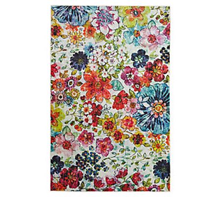 Mohawk Prismatic Blossoms Rainbow 8' x 10' Area Rug