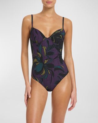 Molded Underwire One-Piece Swimsuit