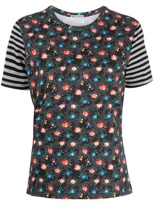 Molly Goddard floral-print stretch-cotton T-shirt - Multicolour