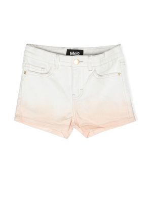 Molo Alisha denim shorts - White