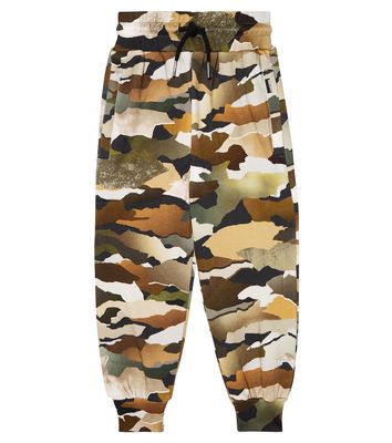 Molo Alvar camouflage cotton sweatpants