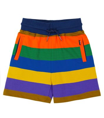 Molo Alwy striped cotton shorts