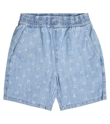 Molo Avart printed denim shorts