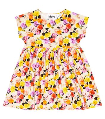 Molo Baby Channi floral cotton-blend dress