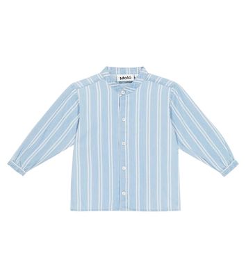 Molo Baby Eno striped cotton shirt