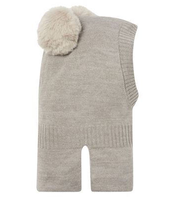 Molo Baby Kado wool-blend hat