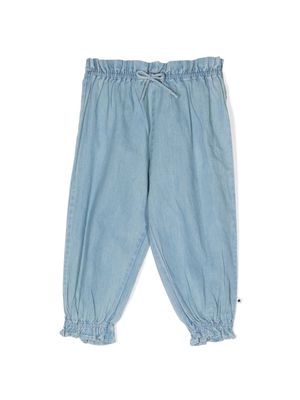 Molo baggy drawstring-waist trousers - Blue
