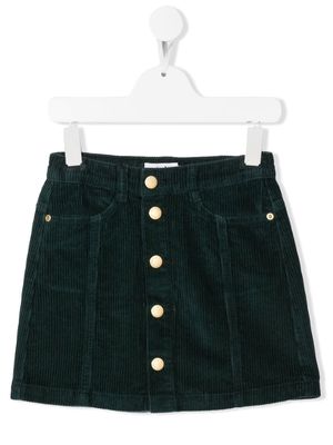 Molo Bera corduroy A-line skirt - Green