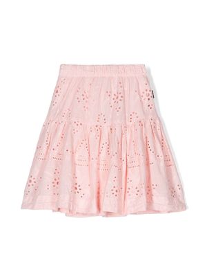 Molo Bianna broderie-anglaise skirt - Pink
