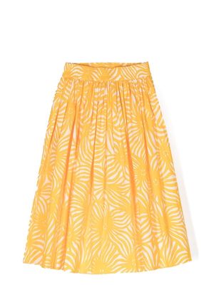 Molo Bree pleated skirt - Yellow