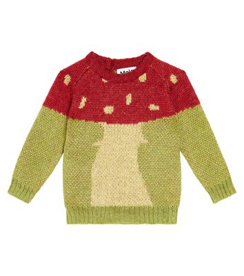 Molo Breen Mushroom wool-blend sweater