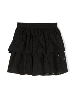 Molo Brigitte tiered skirt - Black