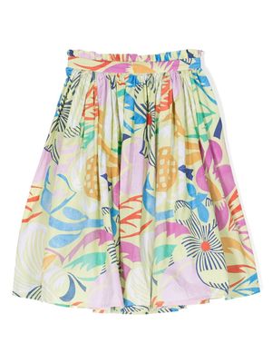 Molo Brisali Charleston Floral-print skirt - Multicolour