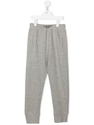 Molo drawstring-waist cotton track trousers - Grey