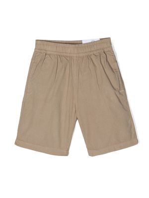 Molo elasticated-waist shorts - Green