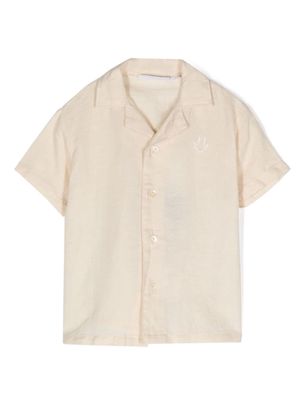 Molo Eyou embroidered-motif shirt - Neutrals