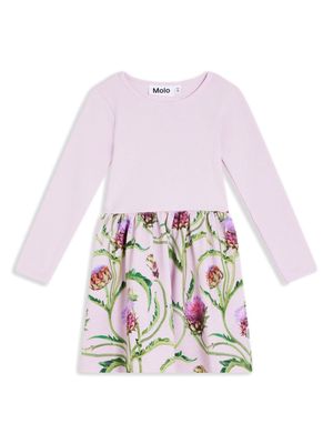 Molo floral-print cotton dress - Pink