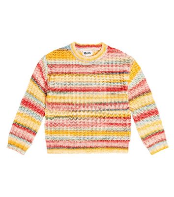 Molo Gaylen striped cotton-blend sweater