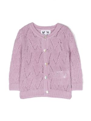 Molo Gilli button-up cardigan - Pink