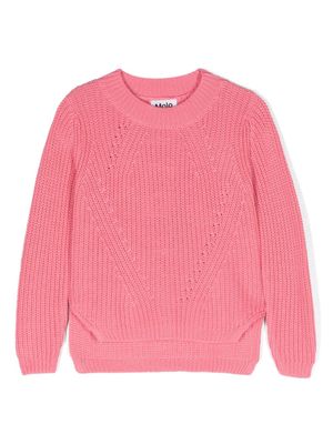 Molo Gillis organic-cotton jumper - Pink