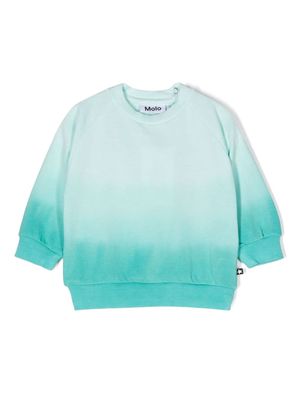 Molo gradient-effect sweatshirt - Blue