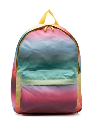 Molo gradient-print zip-around backpack - Green