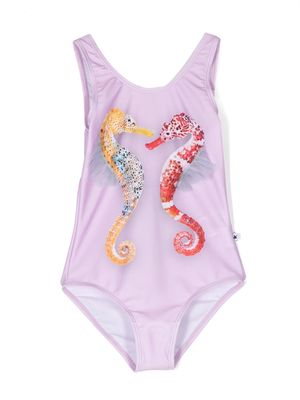 Molo graphic-print swimsuit - Pink