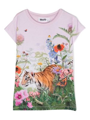 Molo graphic-print T-shirt - Pink