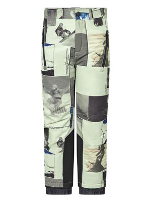 Molo graphic-print waterproof trousers - Multicolour