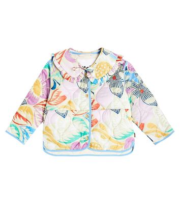 Molo Hailey quilted floral jacket