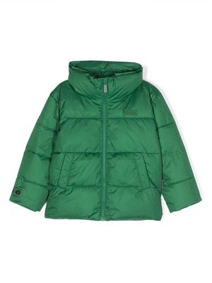 Molo Halo hooded padded jacket - Green