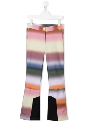 Molo Harlie stripe-print trousers - Pink