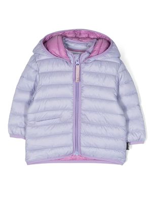 Molo Harmony zip-up padded jacket - Purple