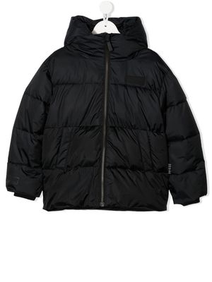 Molo hooded zip-up padded jacket - Black