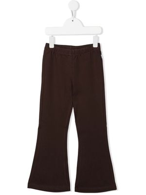 Molo jersey flared trousers - Brown