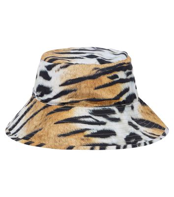 Molo Nadia tiger-print bucket hat