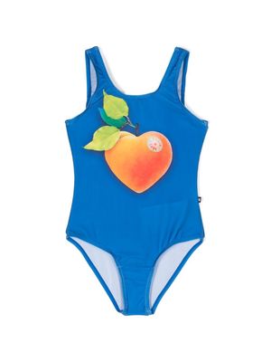 Molo Nika fruit-print swimsuit - Blue
