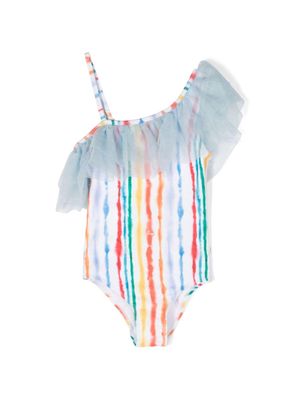 Molo Nilla asymmetric swimsuit - Blue