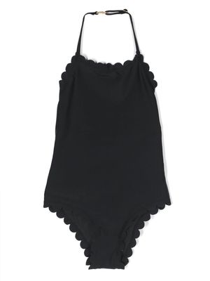 Molo Noelle scalloped swimsuit - Black