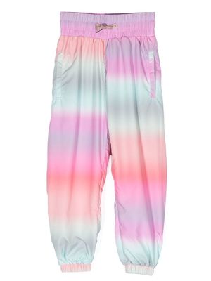 Molo Oleen gradient-print track trousers - Pink