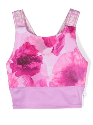 Molo Oliva floral-print top - Pink