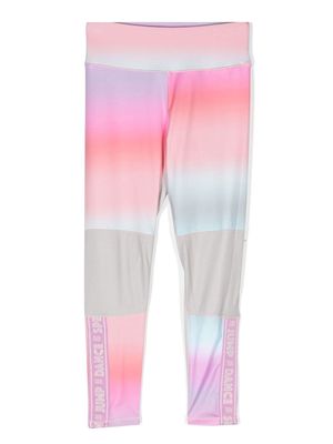 Molo Olympia stripe leggings - Pink