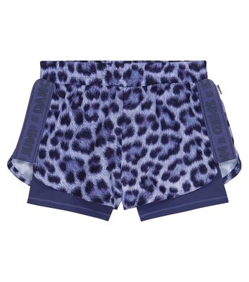 Molo Omari leopard-print shorts