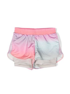 Molo ombré-effect track shorts - Pink