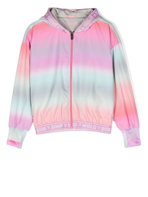 Molo Ophelia stripe-detail jacket - Pink